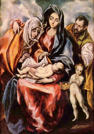 El Greco Hl. Familie China oil painting art